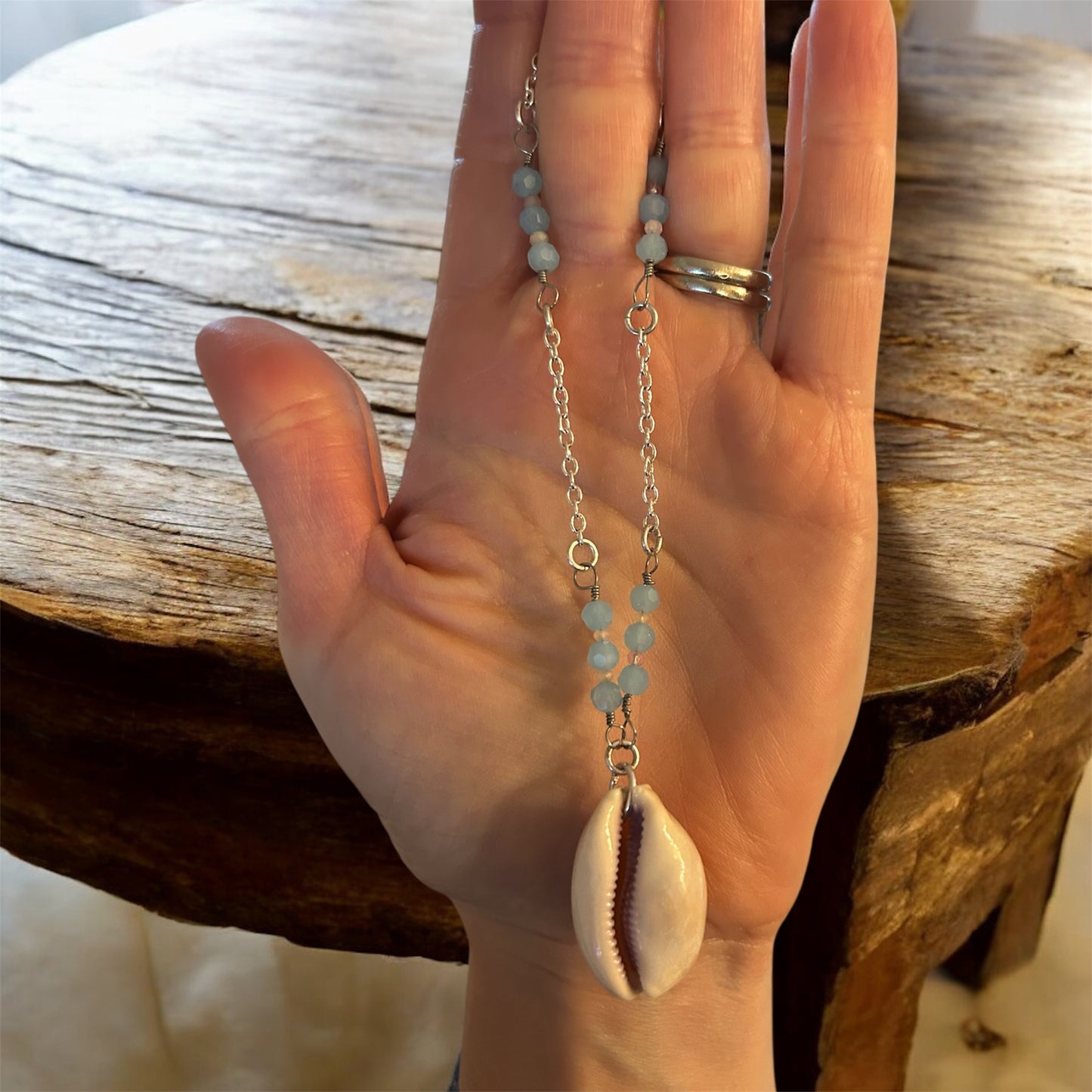 Cowrie Current Shell Necklace
