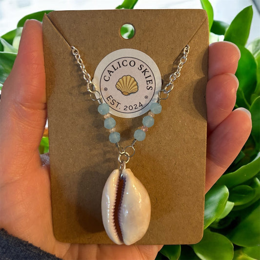 Cowrie Current Shell Necklace
