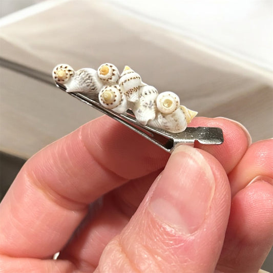 Tide Pool Treasure Hair Clip (Ivory)